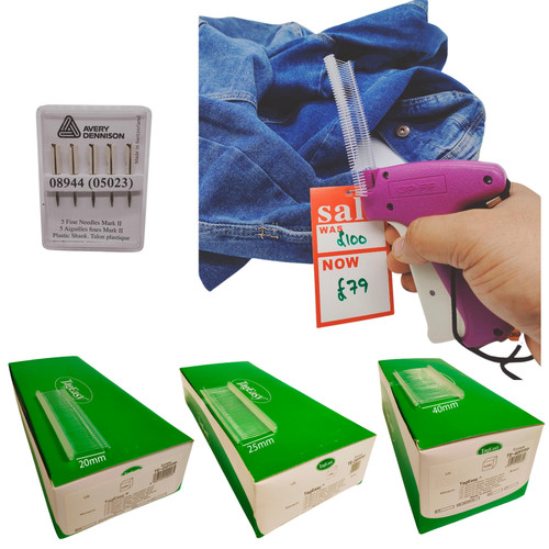 Fine fabric tagging gun - fine,