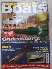 Model Boats Plan "Ogdensburgh"