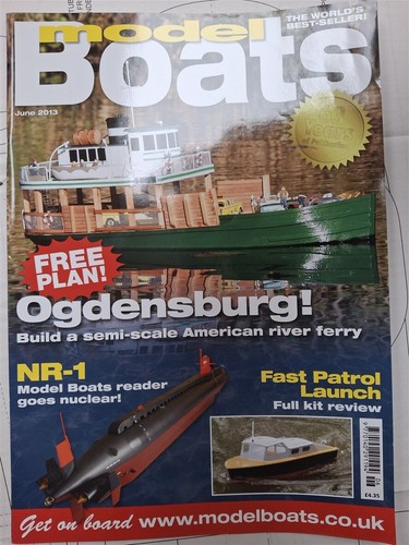 Model boats plan ogdensburgh - plan, "ogdensburgh"