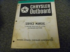 1980 Chrysler 6 HP 65B0A 65H0A