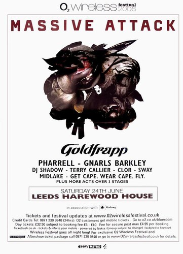 Massive attack poster 02 - massive,
