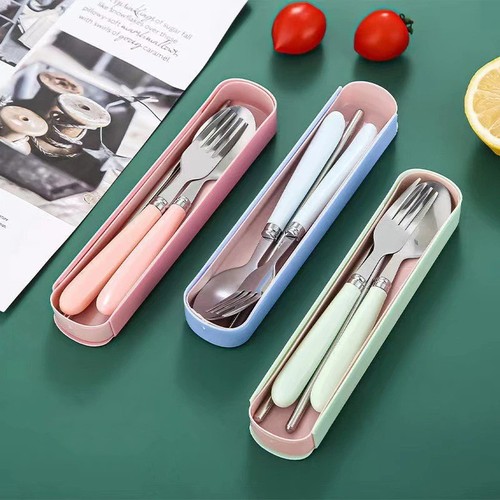 Set reusable cutlery - set,