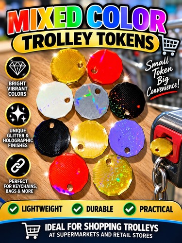Pieces 1 coin trolley - £1,