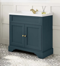 Lucia Inky Blue Basin Vanity