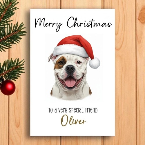 Personalised american bulldog - personalised,
