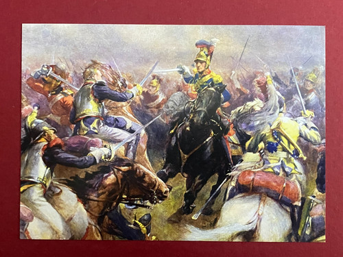 Battle waterloo military - of,