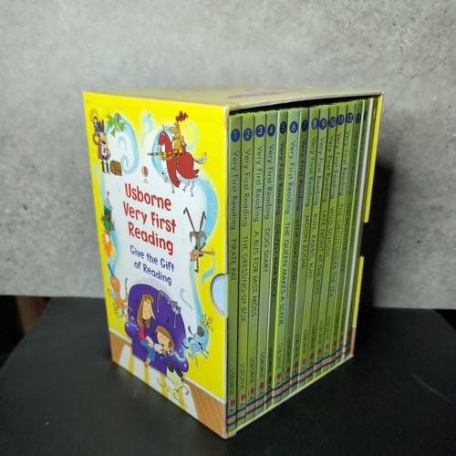 Usborne very first reading set - first,