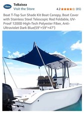 Tebaisea 59x59x47 Boat Shade