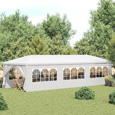 WALPLUS Party Tent White 3x9 m