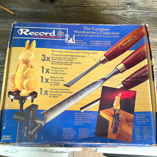 Record complete woodcarver - record, woodcarver’s