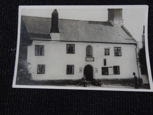 Church house inn postcard - church,