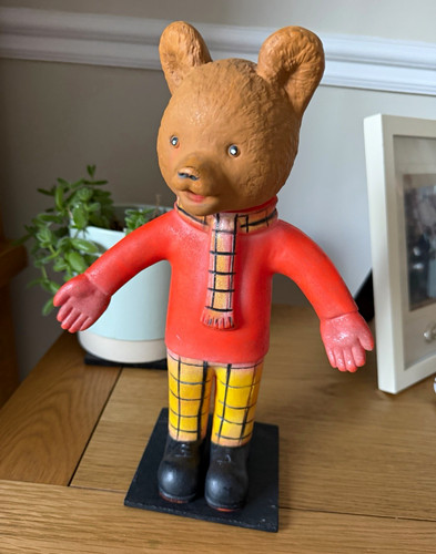 Hand painted vintage rupert - hand,