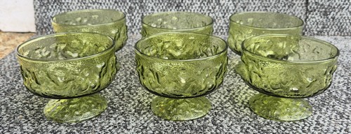 Green textured glass - 6,