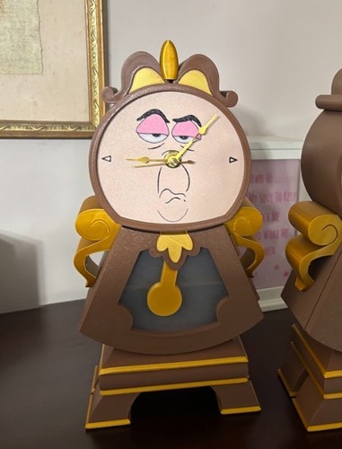 Cogsworth from beauty - and, the