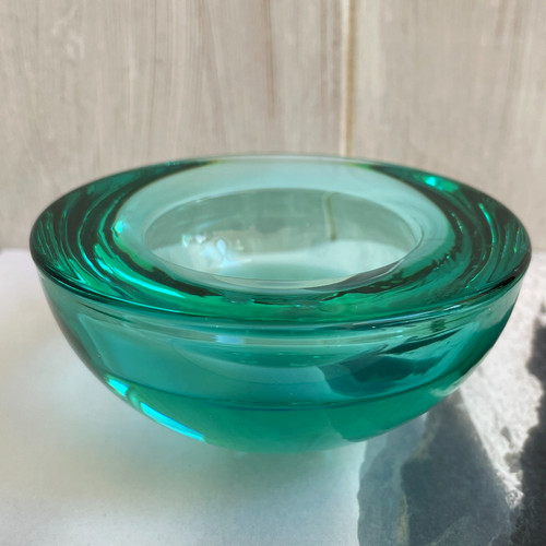 Iittala aqua green art glass - iittala,