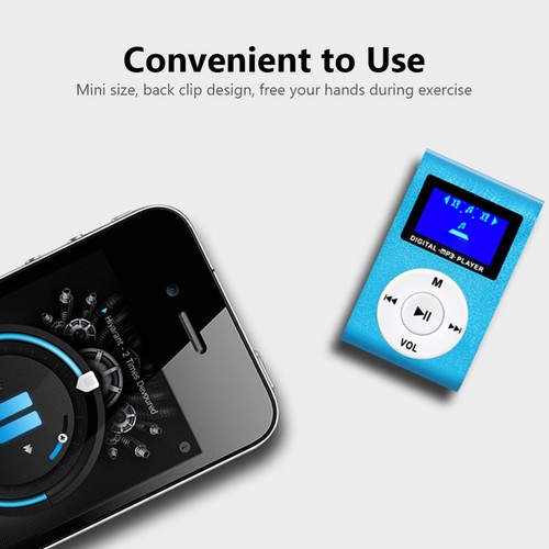 Mini mp3 player metal clip - mini,