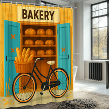 Vintage Bakery Bike Shower