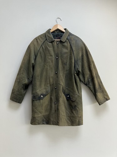 Vintage men leather jacket - men’s,