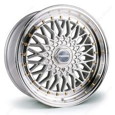 15" Silver DRRS Alloy Wheels Fits Vauxhall Chevette Nova Tigra Vectra 4x100 Gs