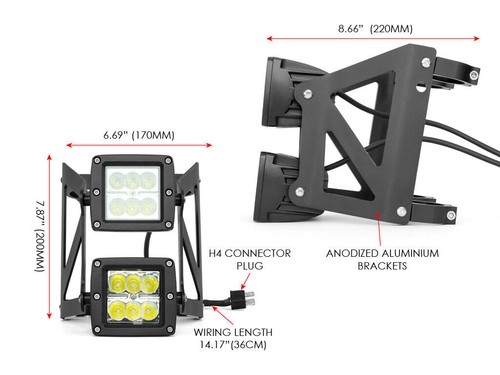 New led headlight - new,