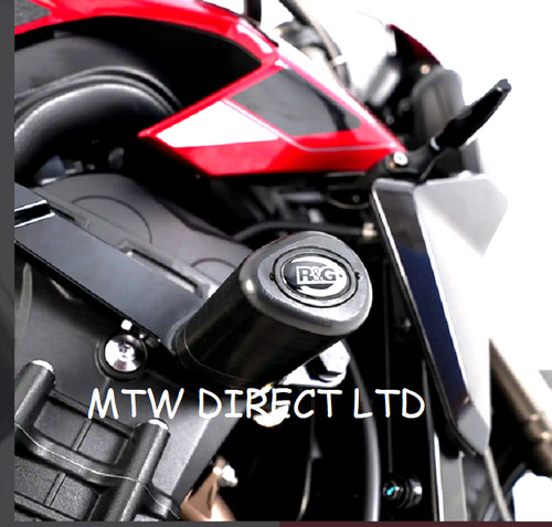 Black crash protectors - r&g,
