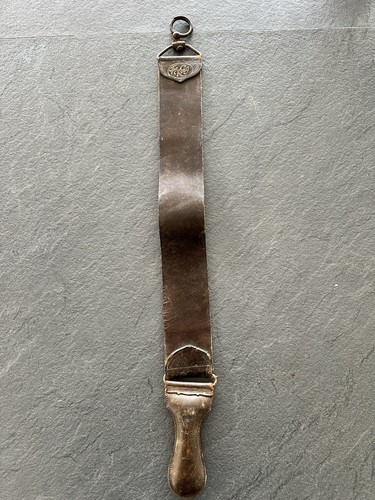 Vintage leather razor - vintage,