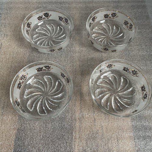 Set round glass - of,