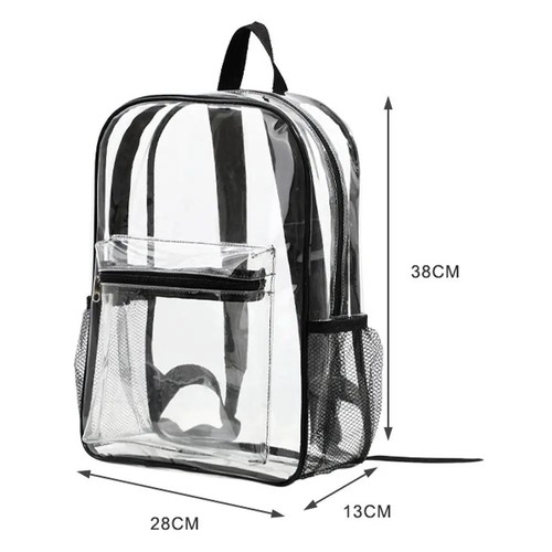 Transparent bags clear pvc - transparent,