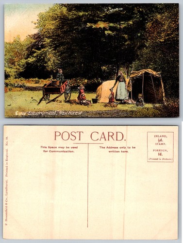 New forest gypsy encampment - new,