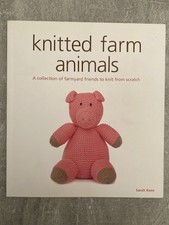  Knitted Farm animals , Toy