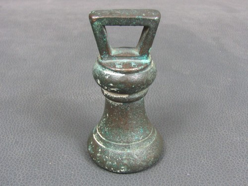 Antique georgian bronze bell - bronze,