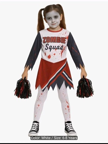 Girls zombie cheerleader - girls,