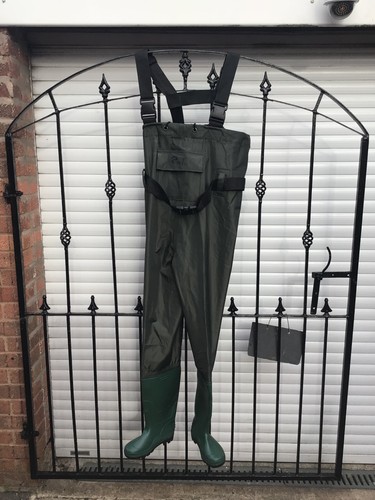 Chest waders green size - green,