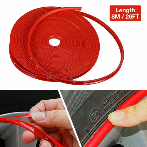 Red car wheel - car, rim