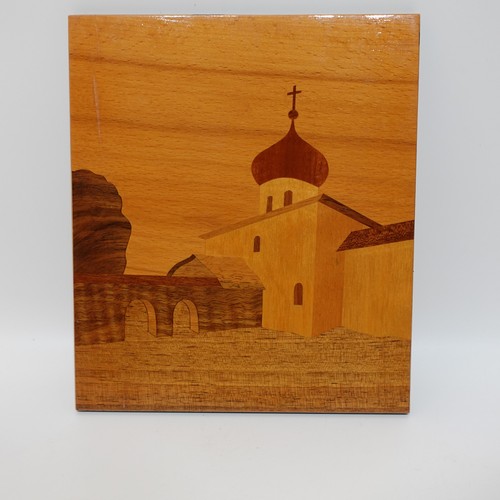 Vintage handmade marquetry - vintage,