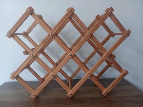 Vintage wooden accordion - wooden,
