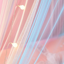 Rainbow Bed Canopy for Girls -