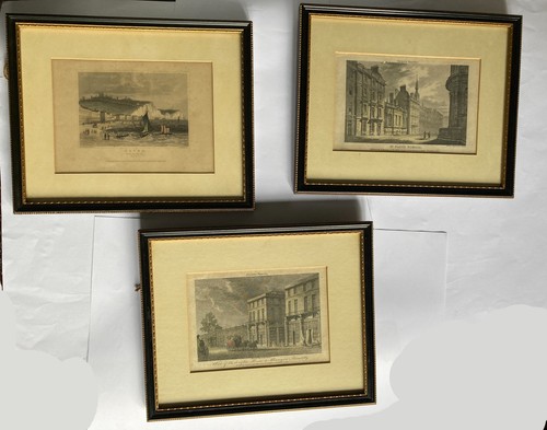 Framed georgian copperplate - 3,