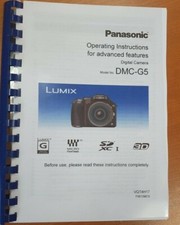 PANASONIC LUMIX DMC-G5 USER