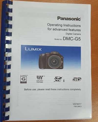 Panasonic lumix dmc user - panasonic,