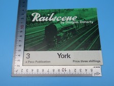 Railscene 3 York Douglas Doherty Paperback Peco Publications