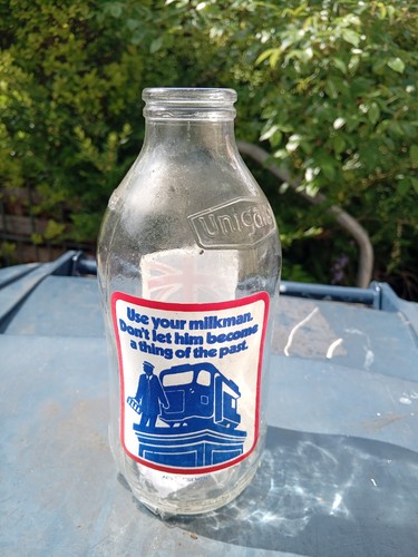 Vintage unigate bottle use - bottle,