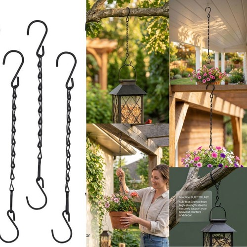 10pcs black iron hanging - 10pcs,