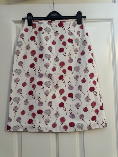 Boden white pink flower - boden,