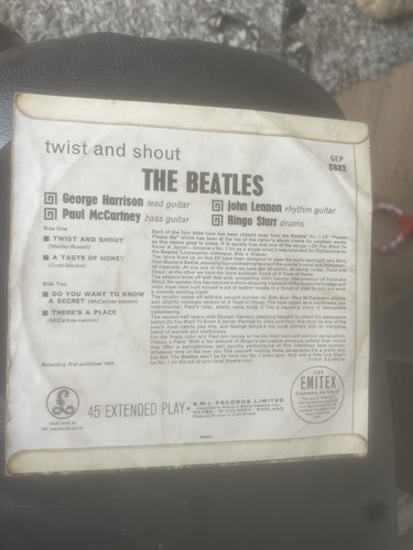 The beatles twist and - beatles, –