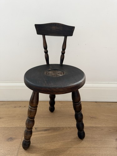 Vintage french backed - backed, milking