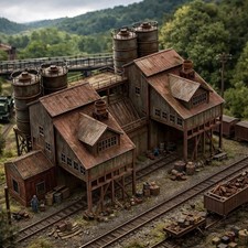 Coal loading twin - coal, twin-tipple