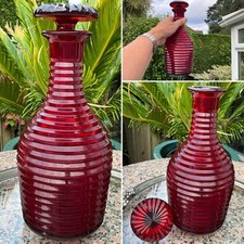👀V RARE ANTIQUE RUBY 20TH C