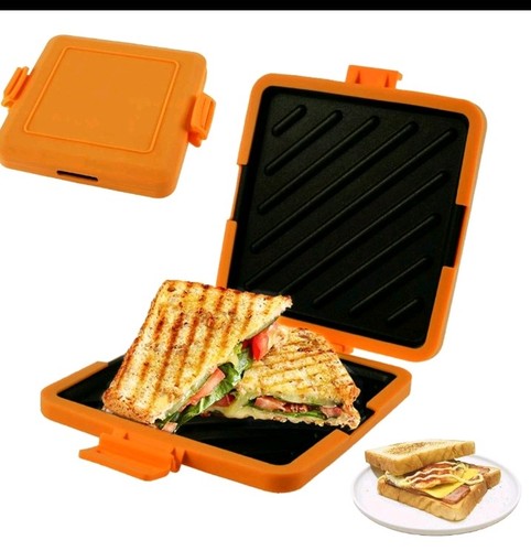 Red microwave toastie - microwave,