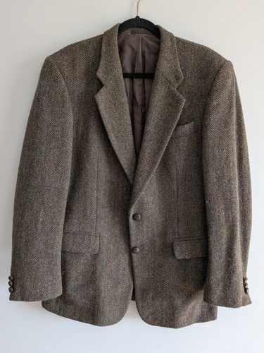 Vintage handwoven harris - handwoven, tweed